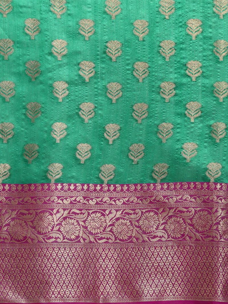 Women's Banarasi Silk Saree - Image 4