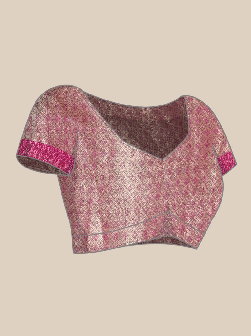 Women's Banarasi Silk Saree - Image 7