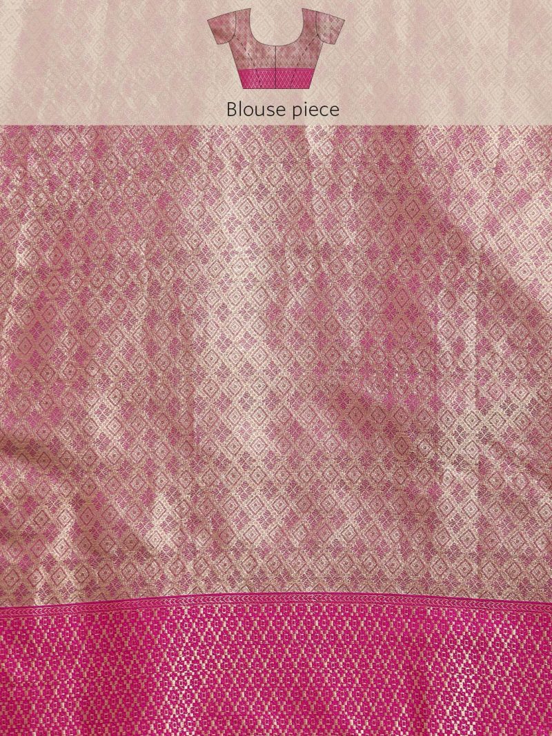 Women's Banarasi Silk Saree - Image 8
