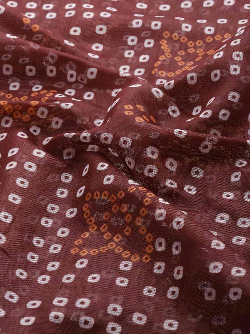 Women Kalamkari Digital Print Saree - Image 6
